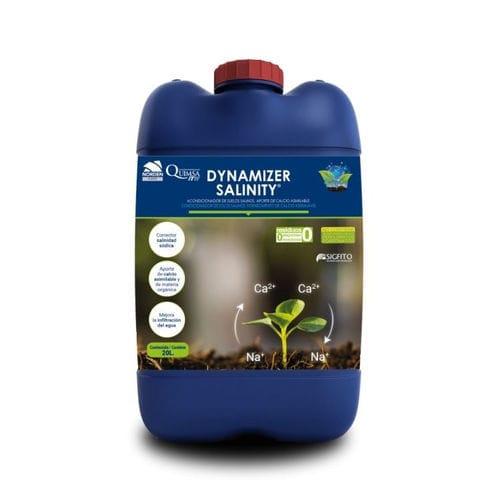 Condicionador de solos orgânico - DYNAMIZER SALINITY - Quimsa ITW - calcário / para melhorar a estrutura do solo / para promoção do desenvolvimento de raízes