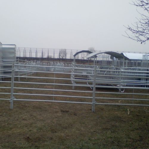 Barreira para pecuária - FENG16.3000 - AHI - FARM CAMARA - para área de pasto / para vacas / metálica