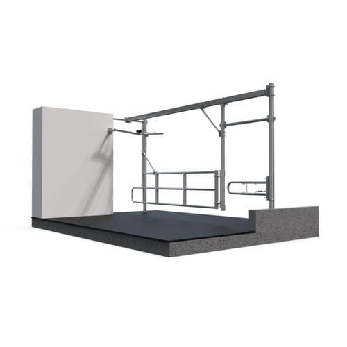 Barreira para pecuária - PFB equipement - para estabulação de animais / ajustável / galvanizada