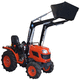 carregador frontal com sistema de autonivelamento