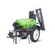 pulverizador de arrasto / para grandes áreas de cultivo / com braços retráteis / distância ao solo elevada