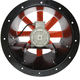 ventilador para galpão agrícola / de circulação de ar / axial
